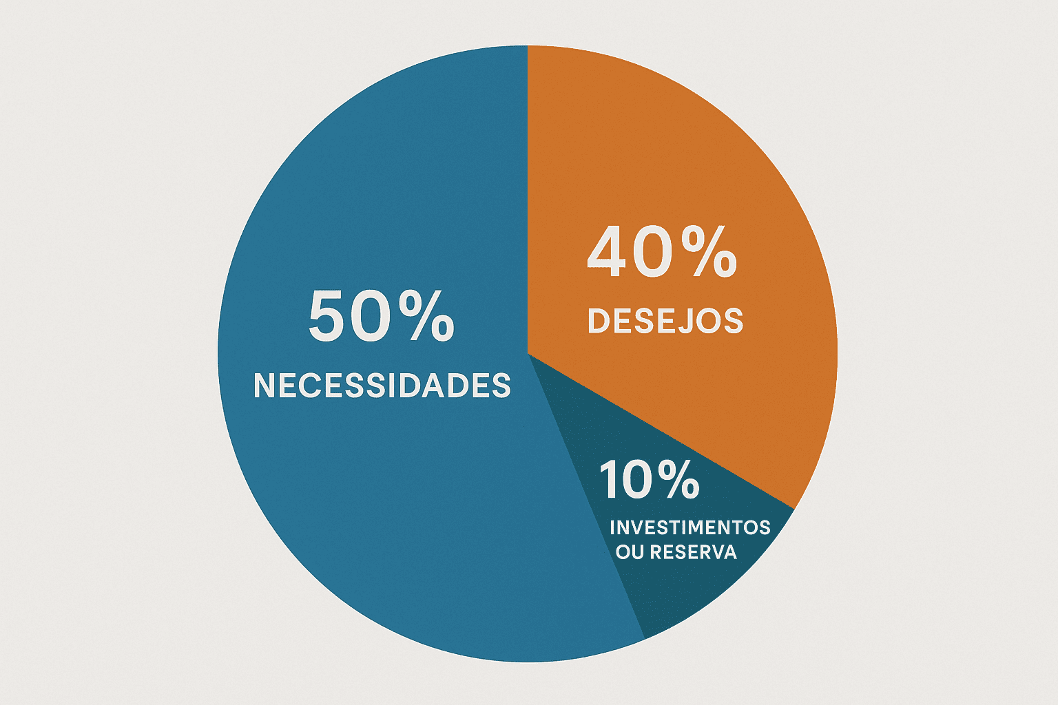 Regra 50-40-10: A Estratégia para Organizar Suas Finanças
