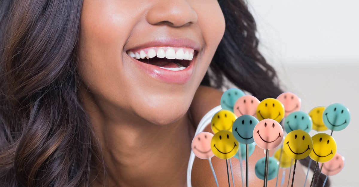 sorriso que cura como um gesto